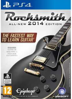 Rocksmith All-New 2014 Edition (Игра + Кабель для гитары) (PS4)